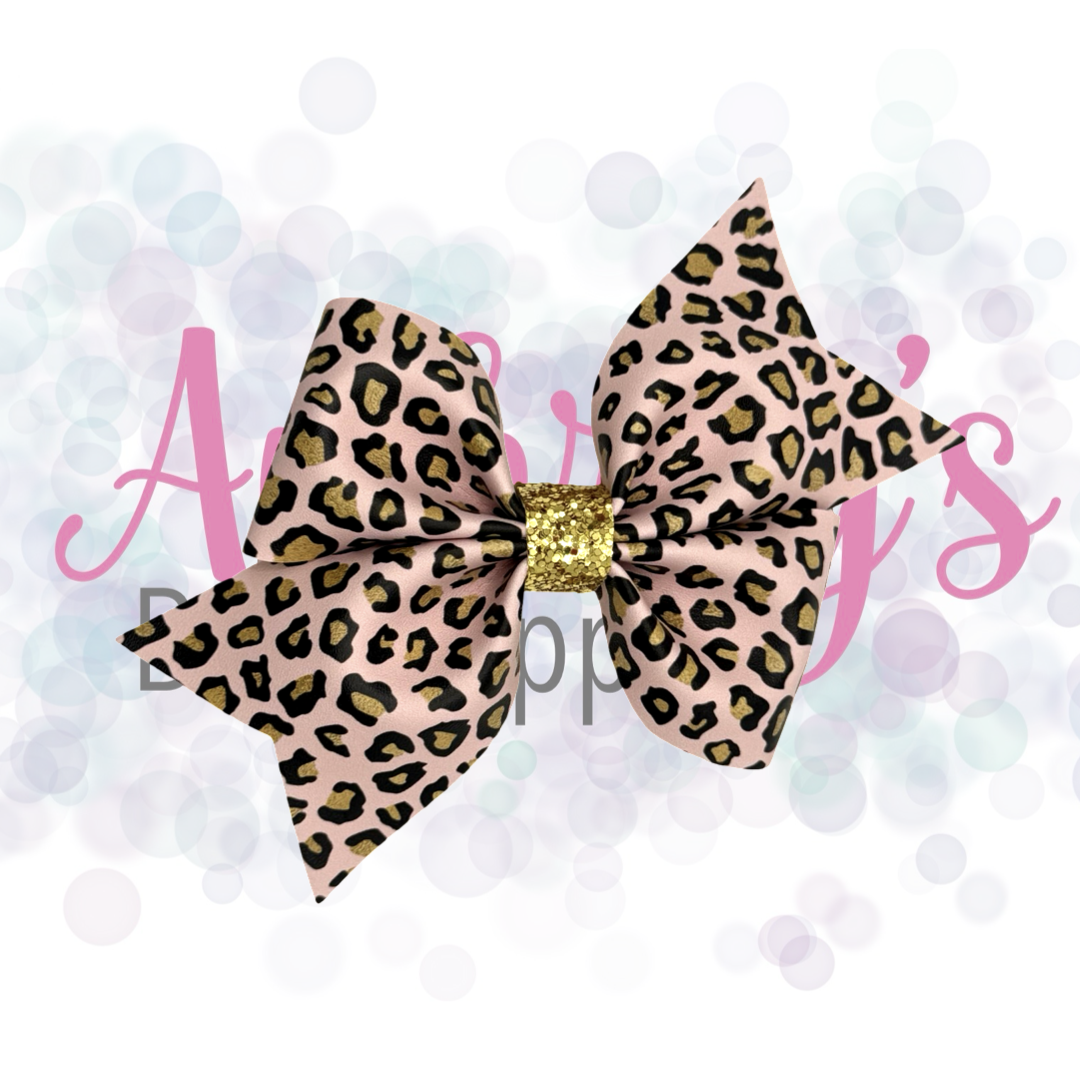 Blush Gold Fall Leopard