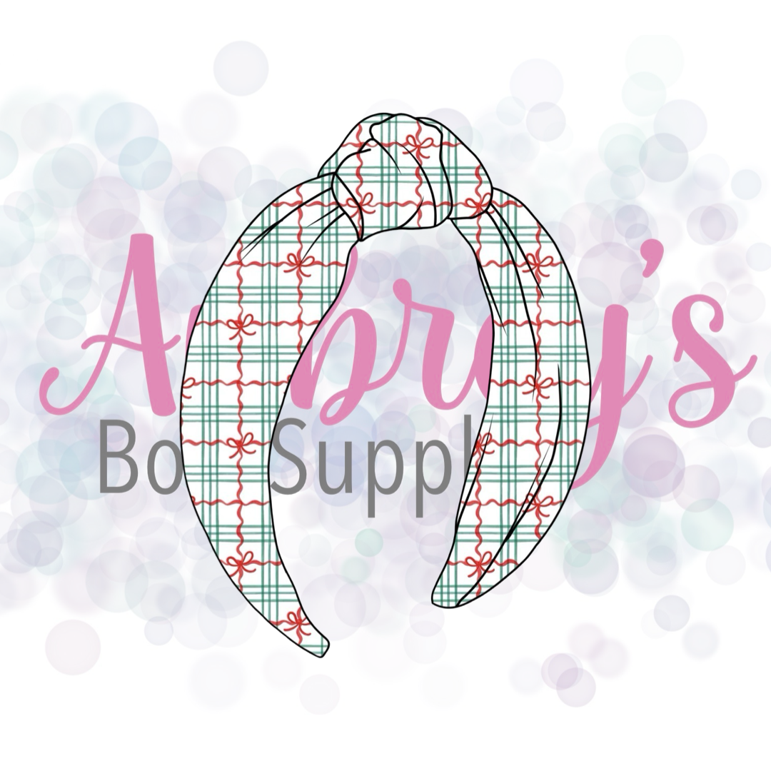 Present Bow Plaid Accessories