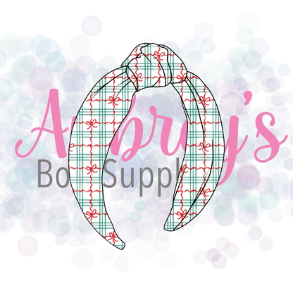 Present Bow Plaid Accessories