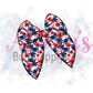 Floral NFL Fabric Bow Pre-Order