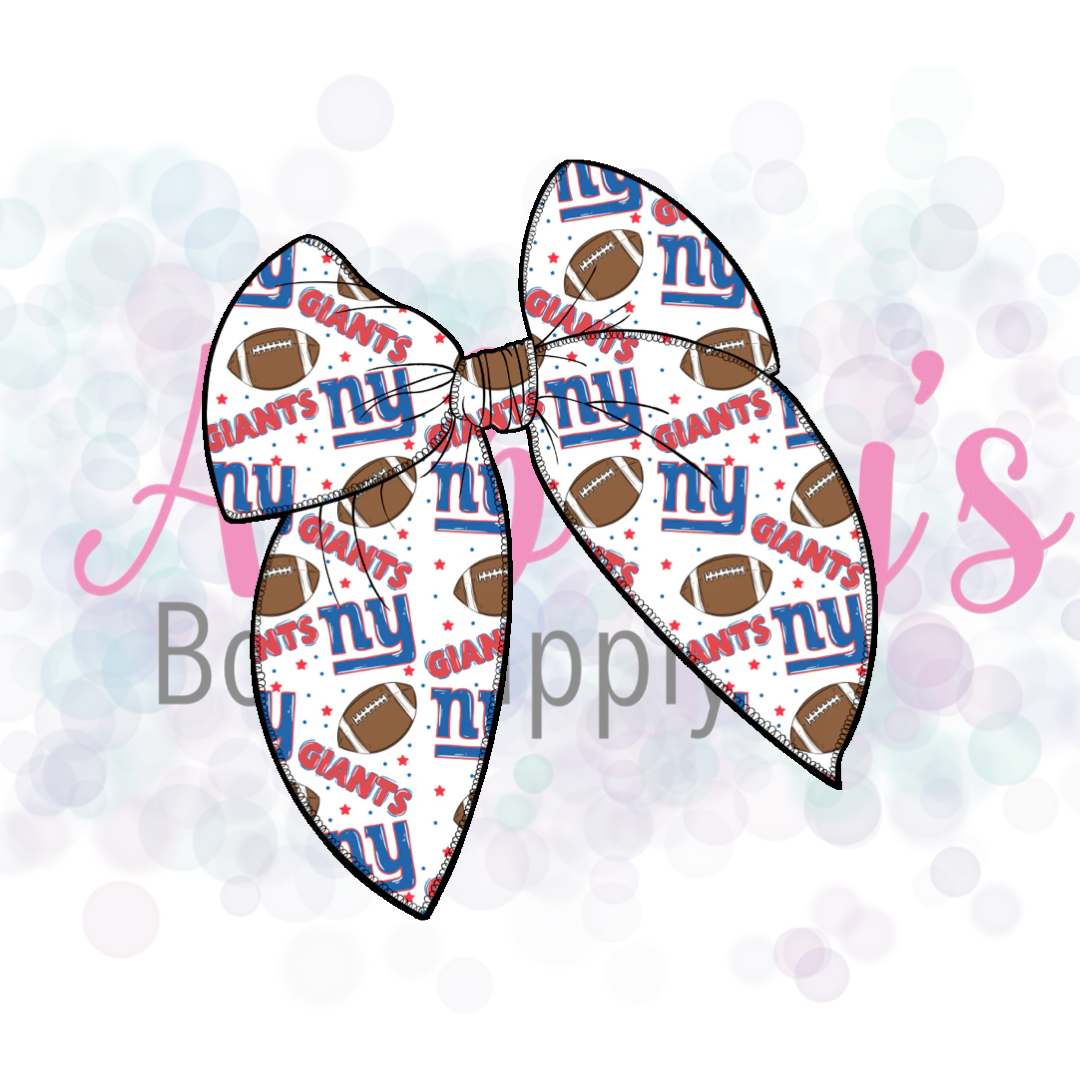 NFL Fabric Bow Pre-Order
