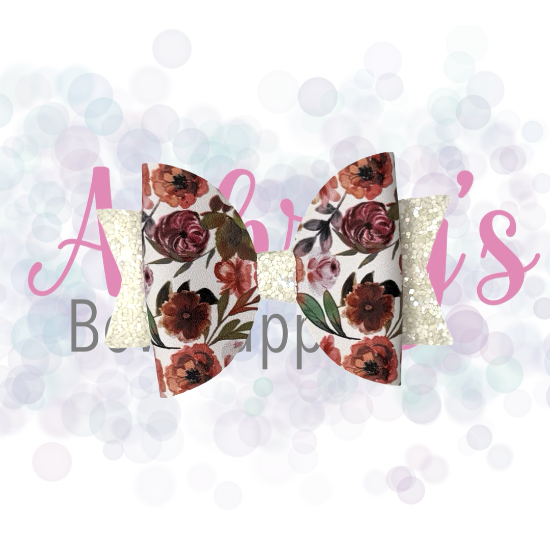 Dark Fall Watercolor Floral