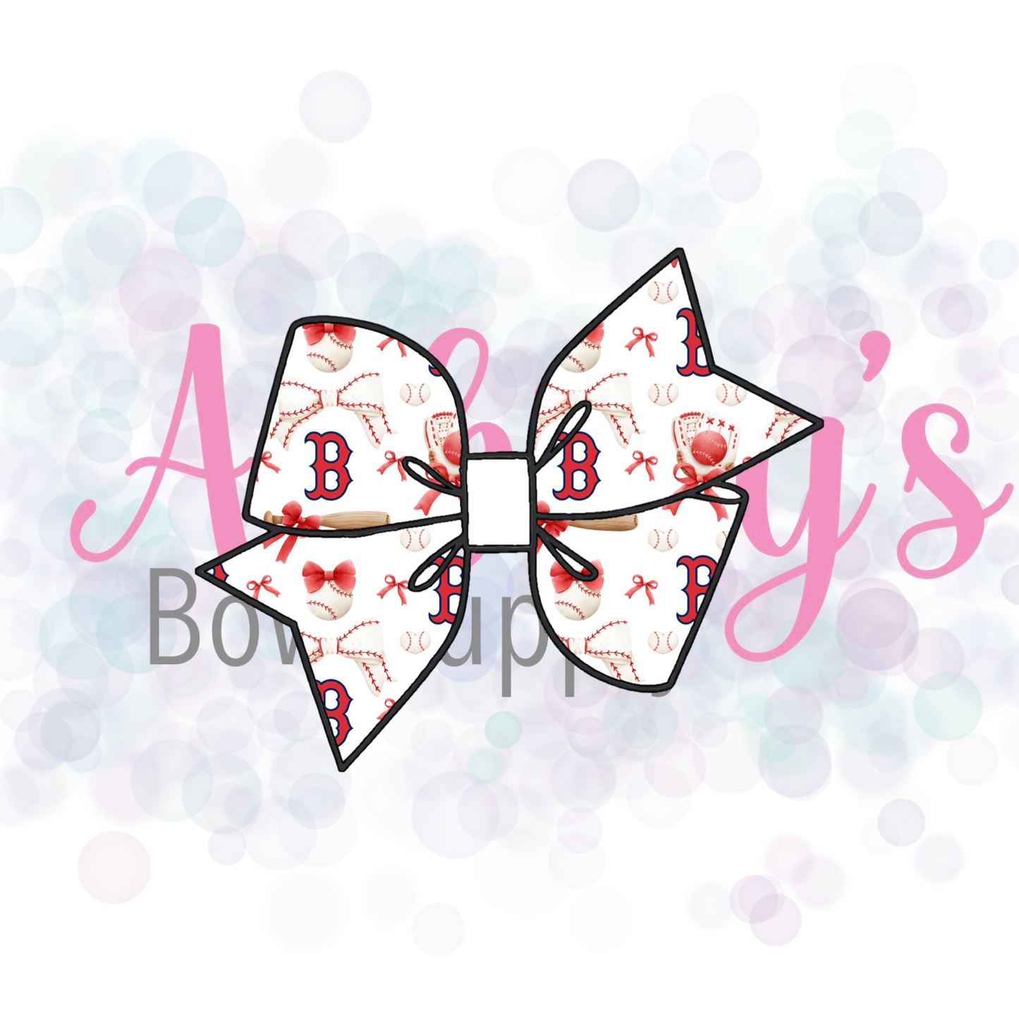 PREORDER MLB Redsox (Red Bows)