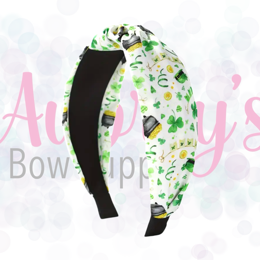 St Patricks Knot Headbands