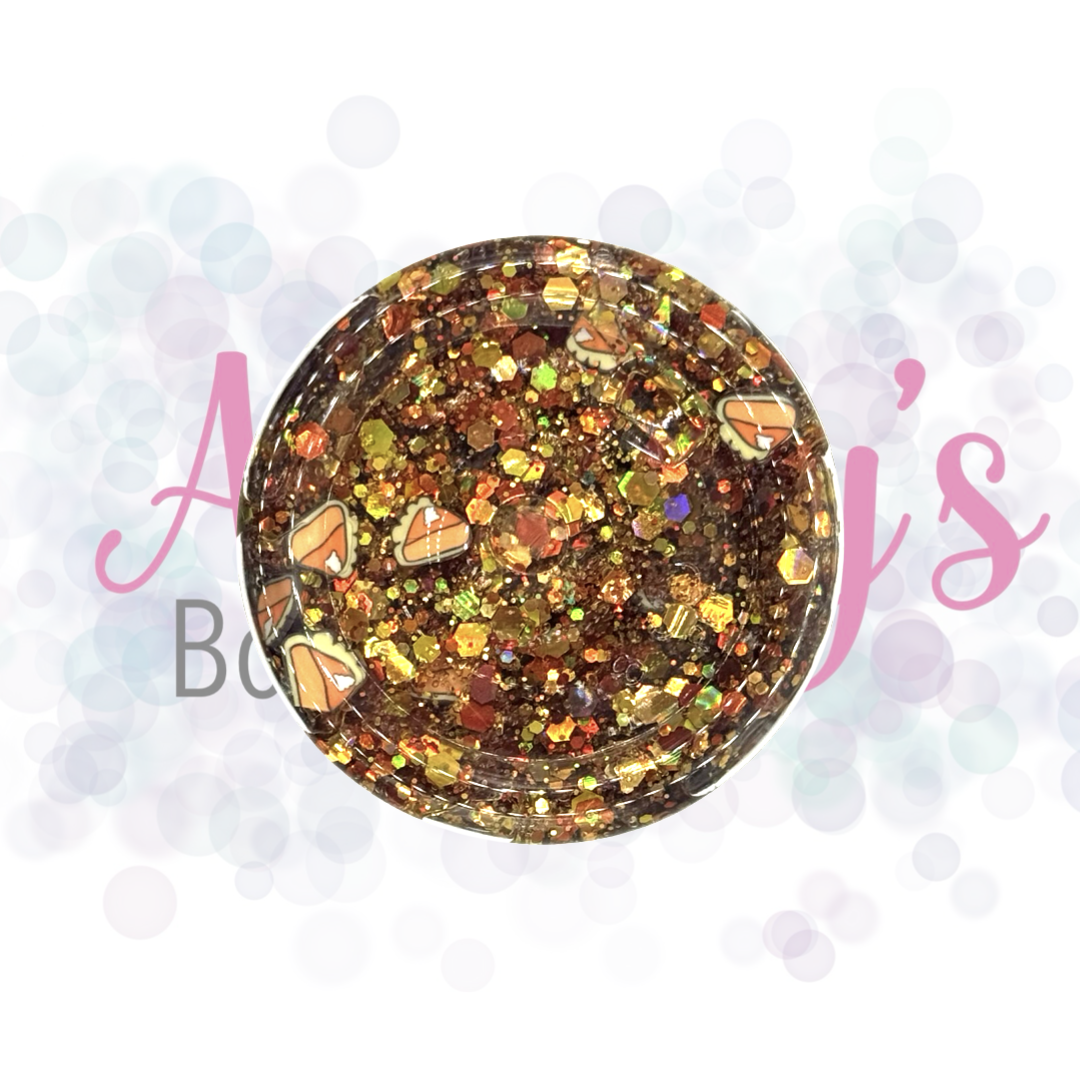 Fall Glitter Hair Gel