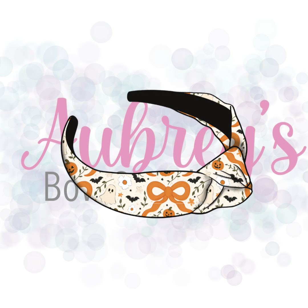 Halloween Basic Knot Headband