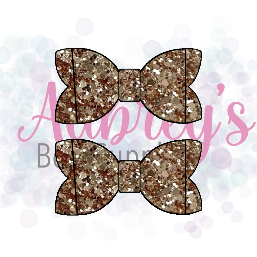 Rose Gold Chunky Glitter