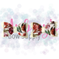 Dark Fall Watercolor Floral