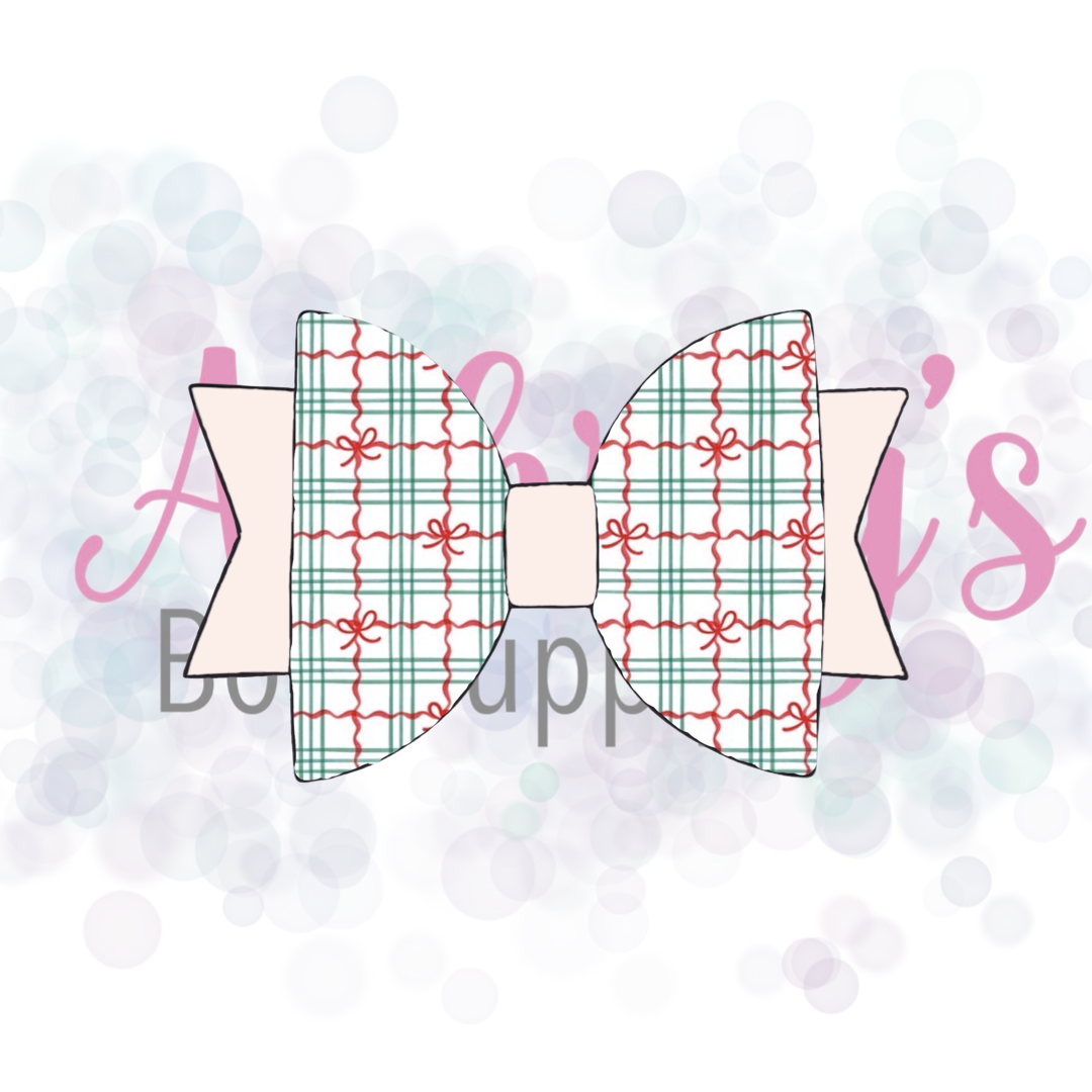 Present Bow Plaid