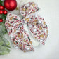 Christmas Fabric Bows