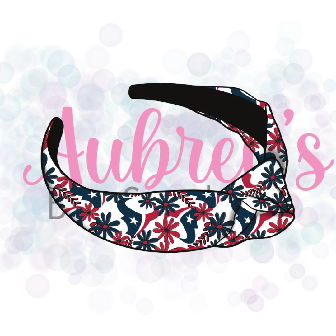 Floral NFL Headband Pre-Order