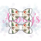 Vintage Santa Bows