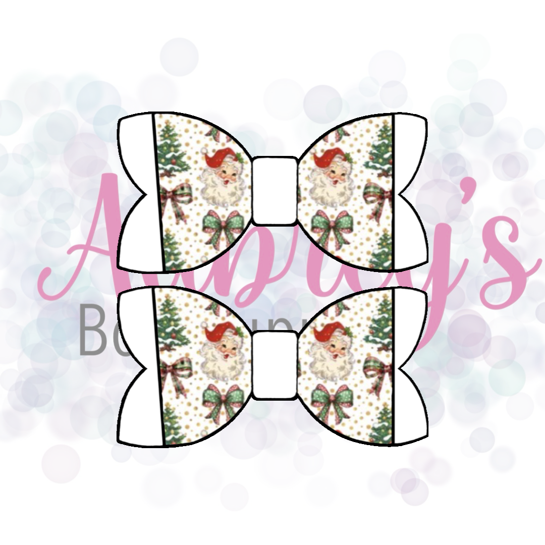 Vintage Santa Bows
