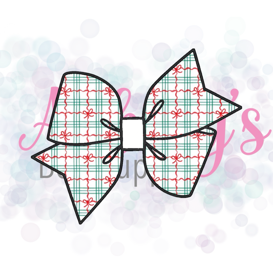 Present Bow Plaid