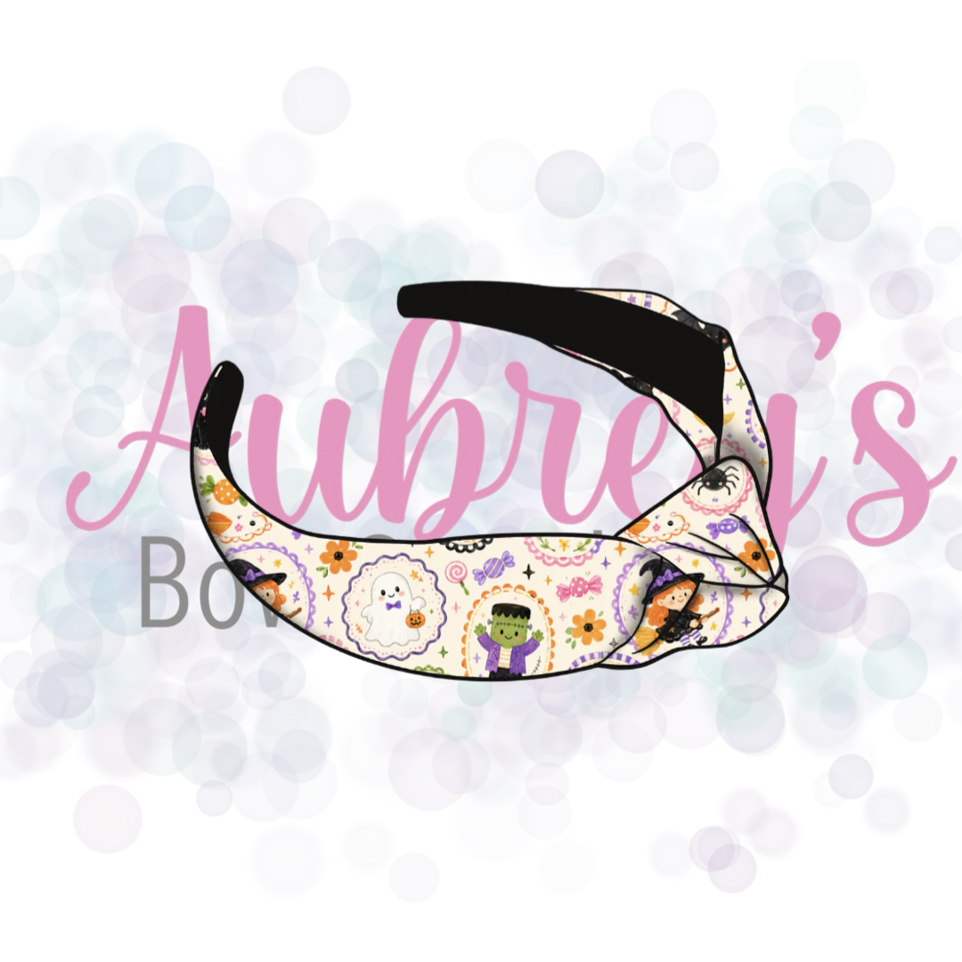 Halloween Basic Knot Headband