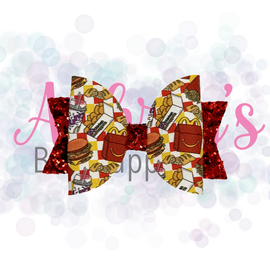 Red Checkered Double Arches