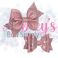 Light Pink Star Glitter