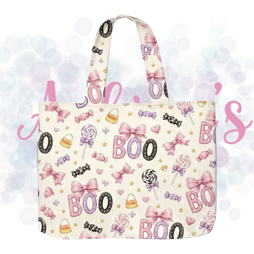 Halloween Quilted Tote Bag