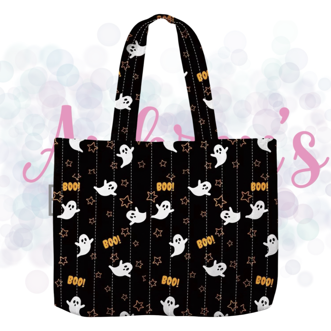 Halloween Quilted Tote Bag