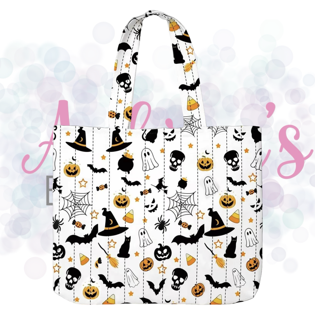 Halloween Quilted Tote Bag