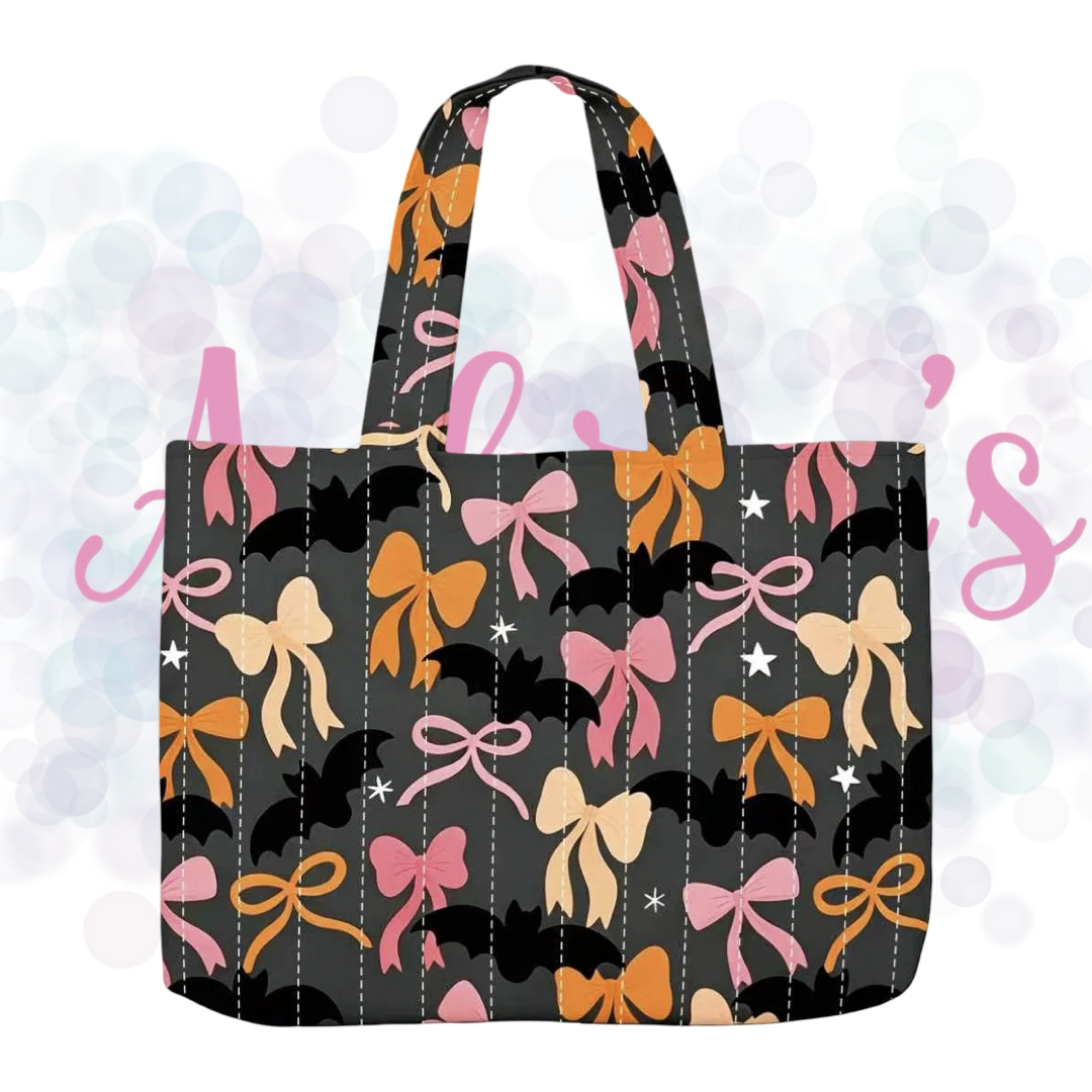 Halloween Quilted Tote Bag
