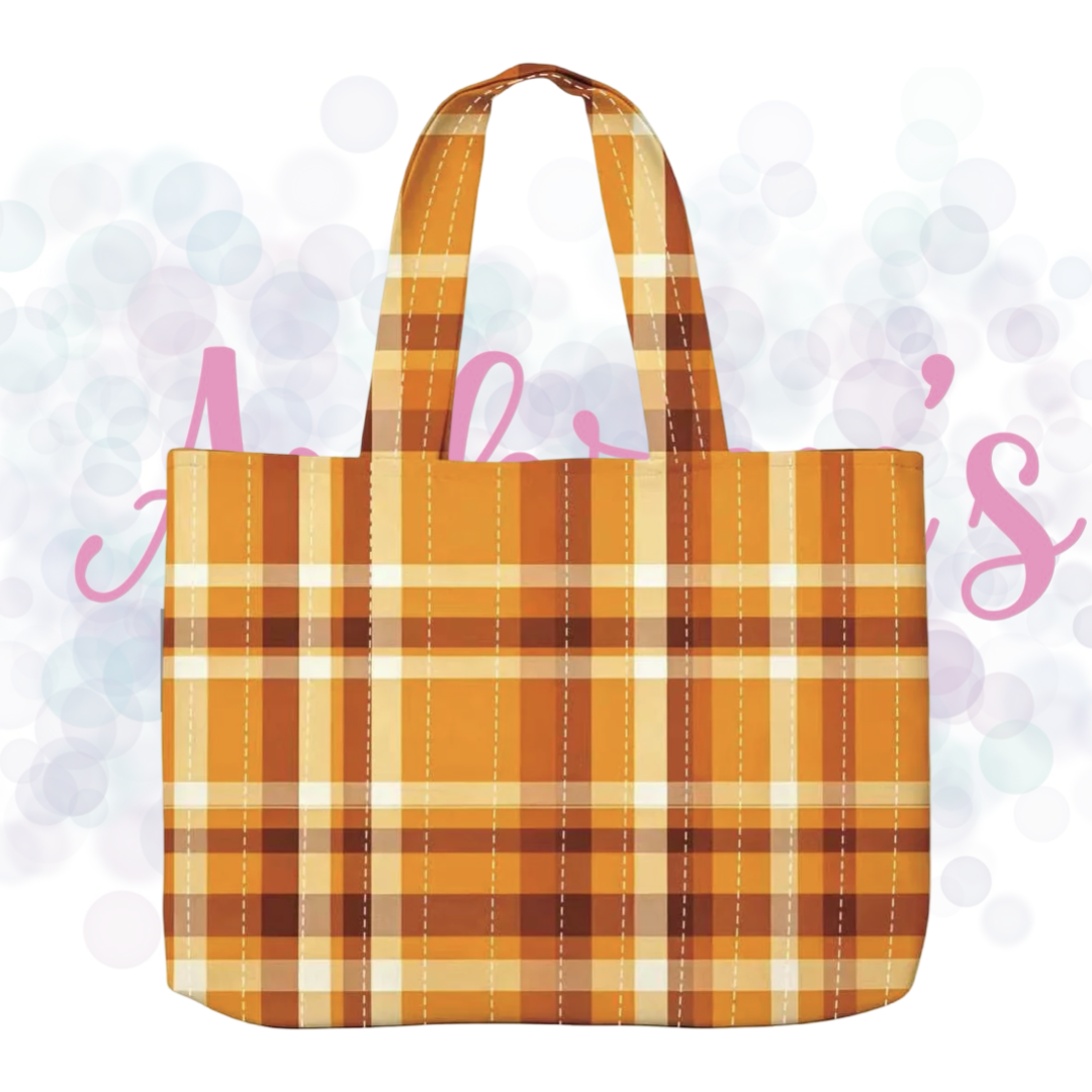 Fall Quilted Tote Bags