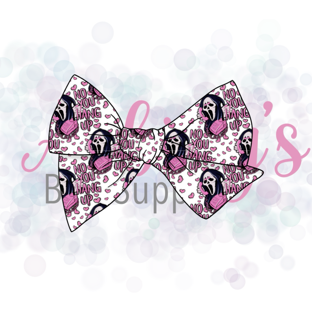 Halloween Character 5” Tied Bow