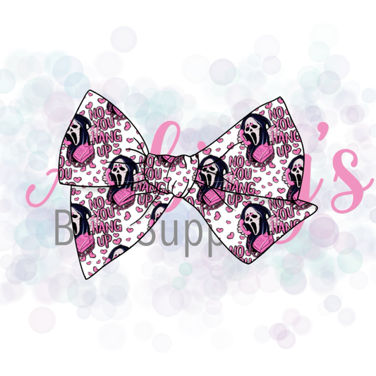 Halloween Character 5” Tied Bow