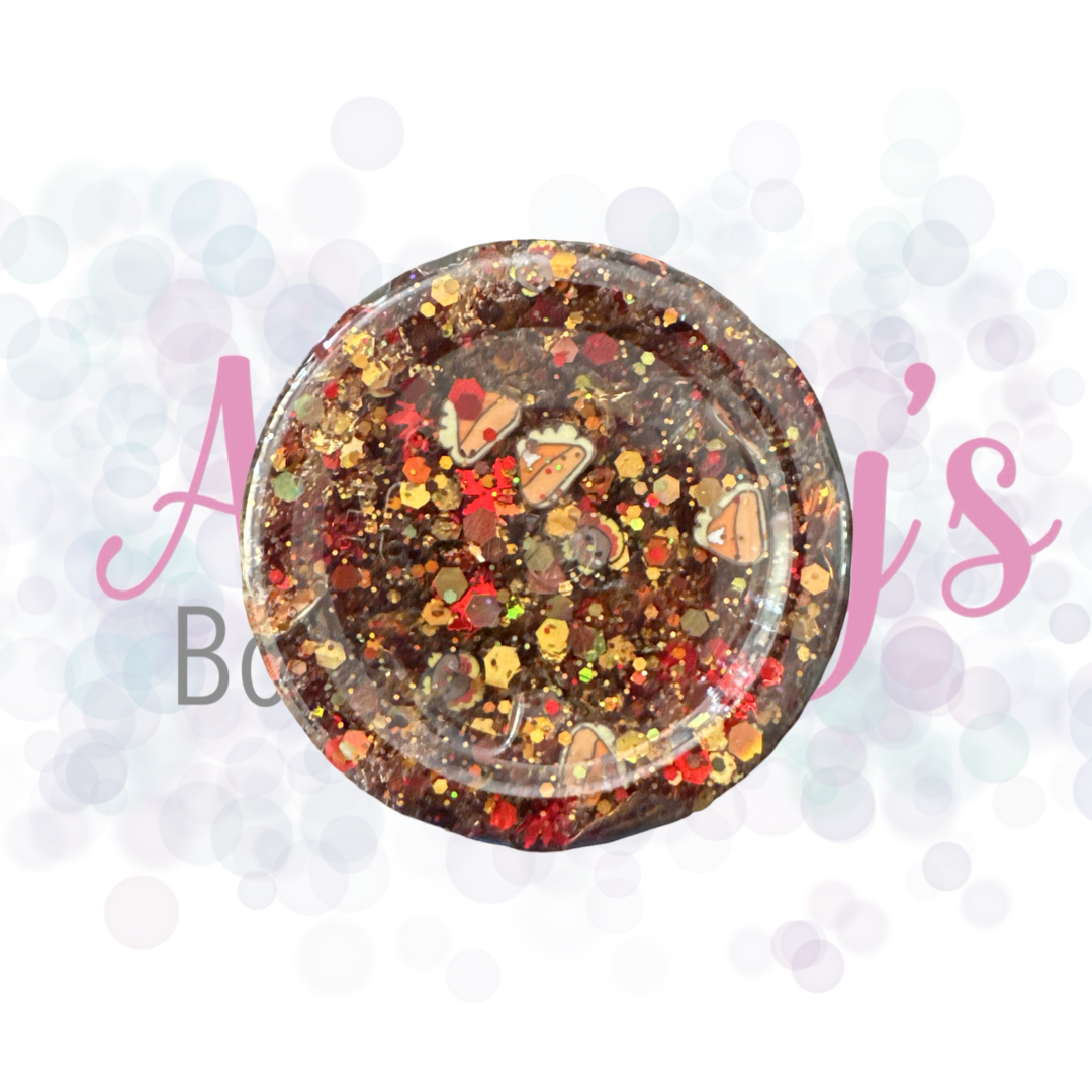 Fall Glitter Hair Gel