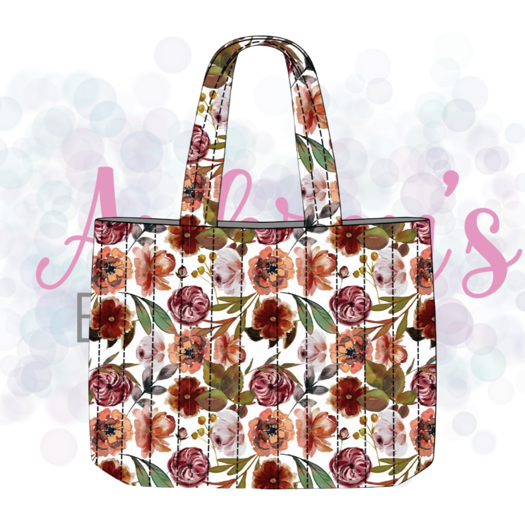Fall Quilted Tote Bags