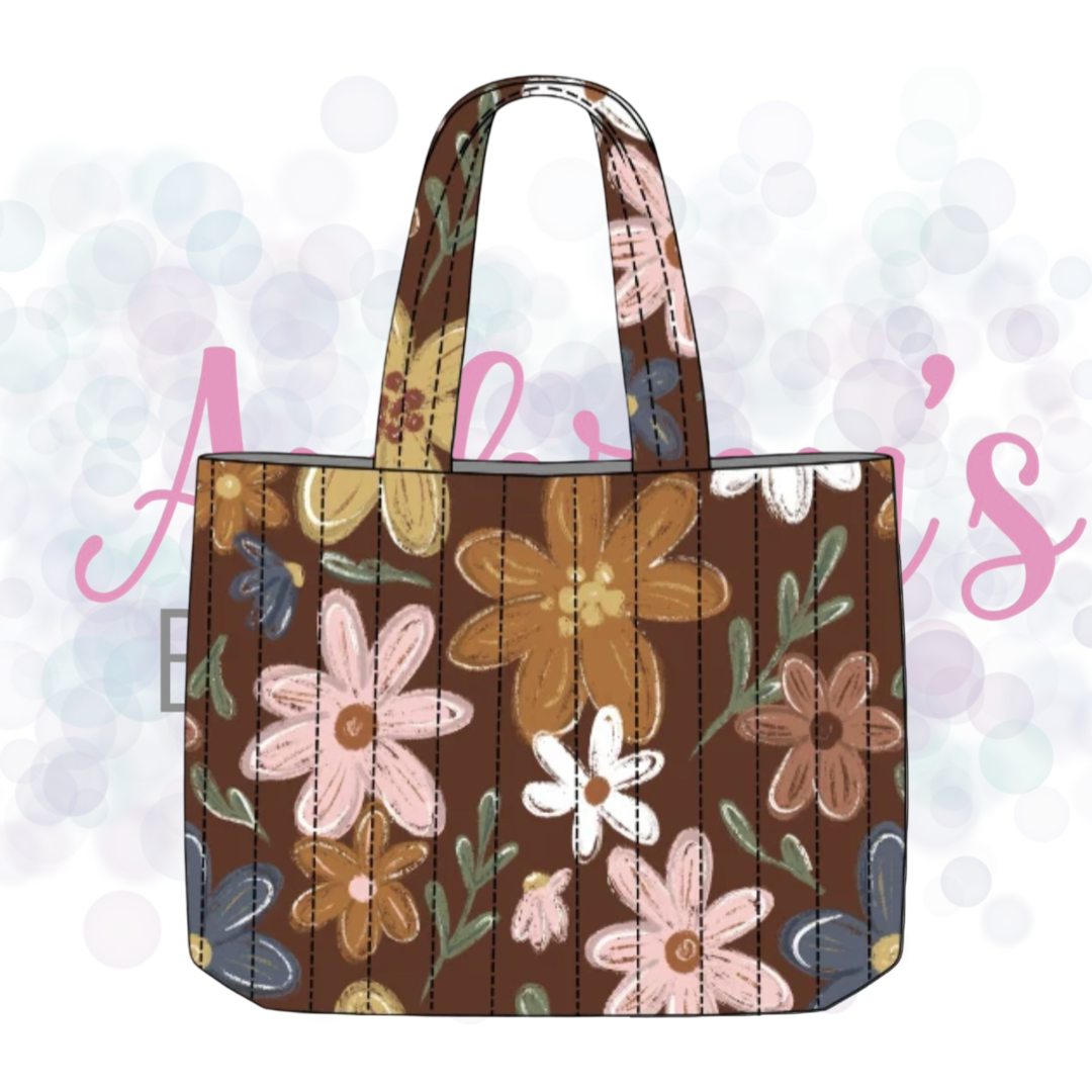 Fall Quilted Tote Bags
