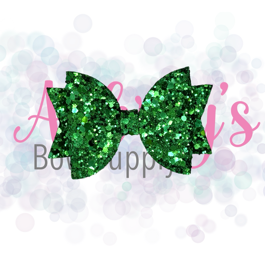 Anne Christmas Green Glitter