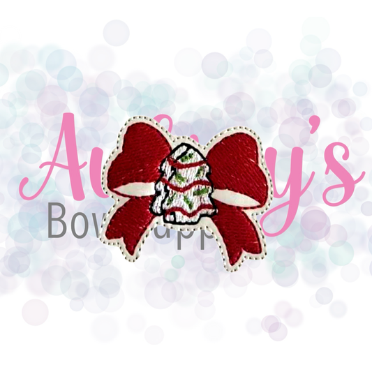 Christmas Cake Bow