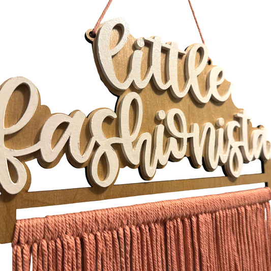 Little Fashionista Bow Holder