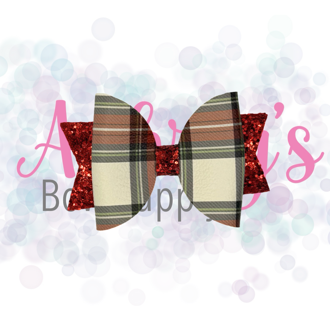 Anne White Plaid