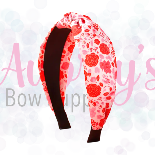 Valentines Knot Headbands